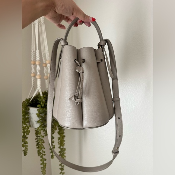 Polene Handbags - Polene Numero Huit Mini Bag Taupe
